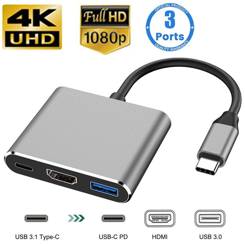 Usb Hub Type C - USB C HUB 3in1 نوع C