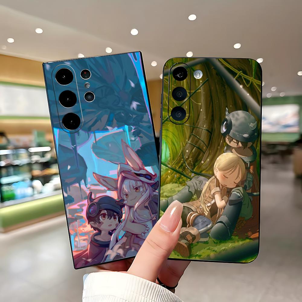 Samsung Galaxy S24 - غطاء هاتف أنيق بتصميم أنمي 