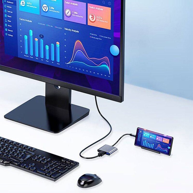 USB C HUB 3in1 نوع C 3.0 إلى H - مراجعة Usb Hub Type C وسعره