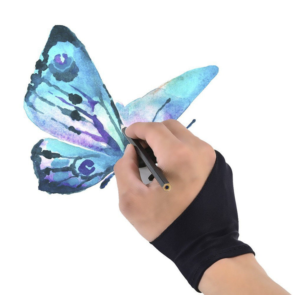 قطعتان من قفازات الرسم للأجهزة - مراجعة Drawing Glove Artist وسعره