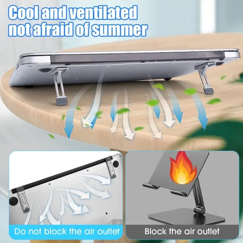 1-2 قطعة حامل هاتف الكمبيوتر ا - مراجعة Cooling Stand Tablet وسعره