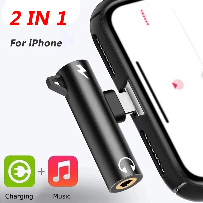 محول 2 في 1 لأجهزة آيفون 14 و1 - مراجعة Wired Earphone Lightning وسعره