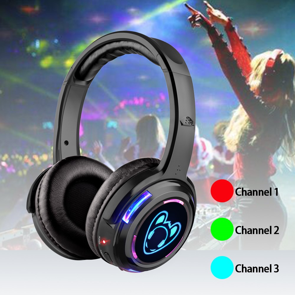 ضوء وامض LED سماعة رأس ديسكو ص - مراجعة Wired Earphone Lightning وسعره