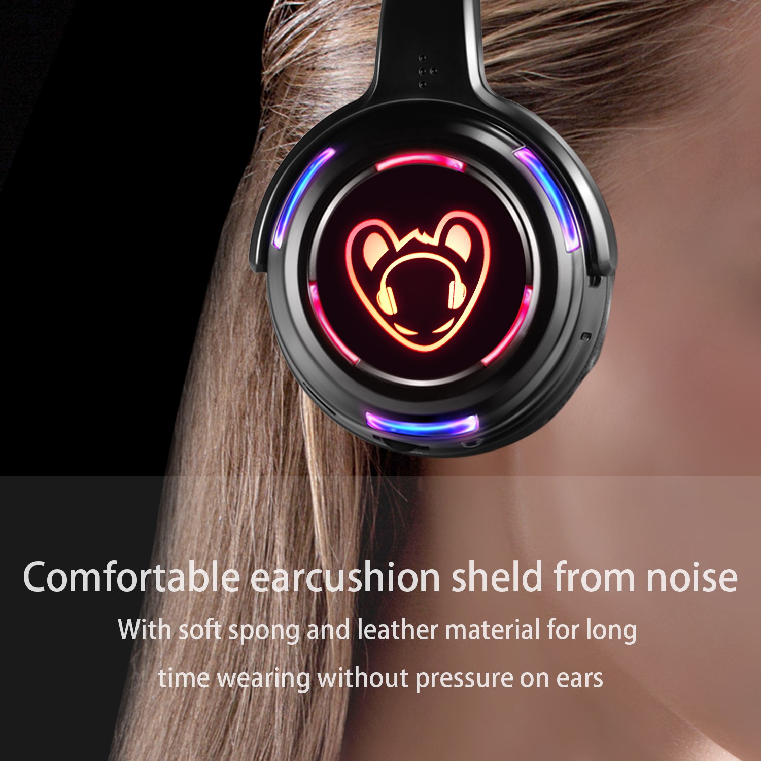 ضوء وامض LED سماعة رأس ديسكو ص - مراجعة Wired Earphone Lightning وسعره