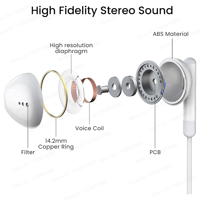 سماعات رأس سلكية لهاتف آيفون 1 - مراجعة Wired Earphone Lightning وسعره