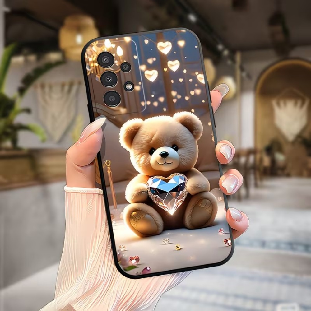 غطاء هاتف كريستالي مطلي بتصميم - مراجعة Samsung Galaxy A55 وسعره
